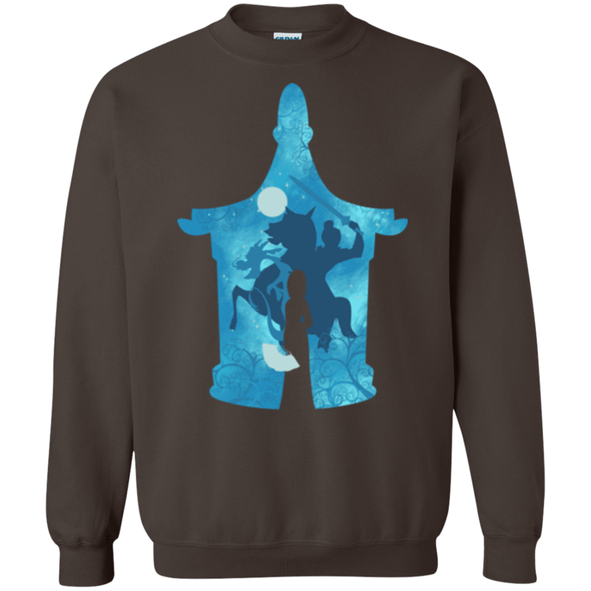 Sweatshirts Dark Chocolate / S Chinese Portrait Crewneck Sweatshirt