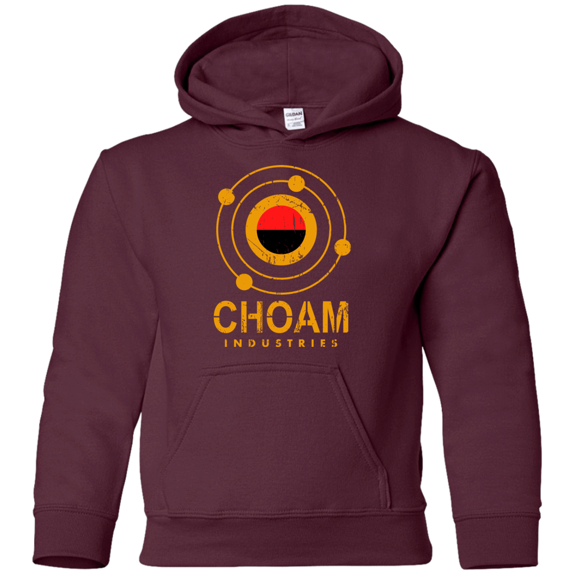Sweatshirts Maroon / YS Choam Youth Hoodie