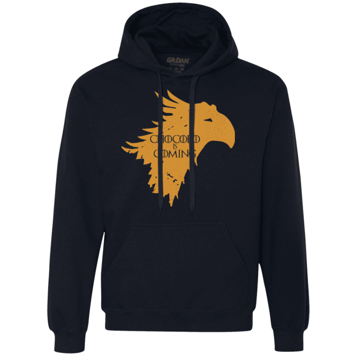 Sweatshirts Navy / Small Chocobo is Coming Premium Fleece Hoodie