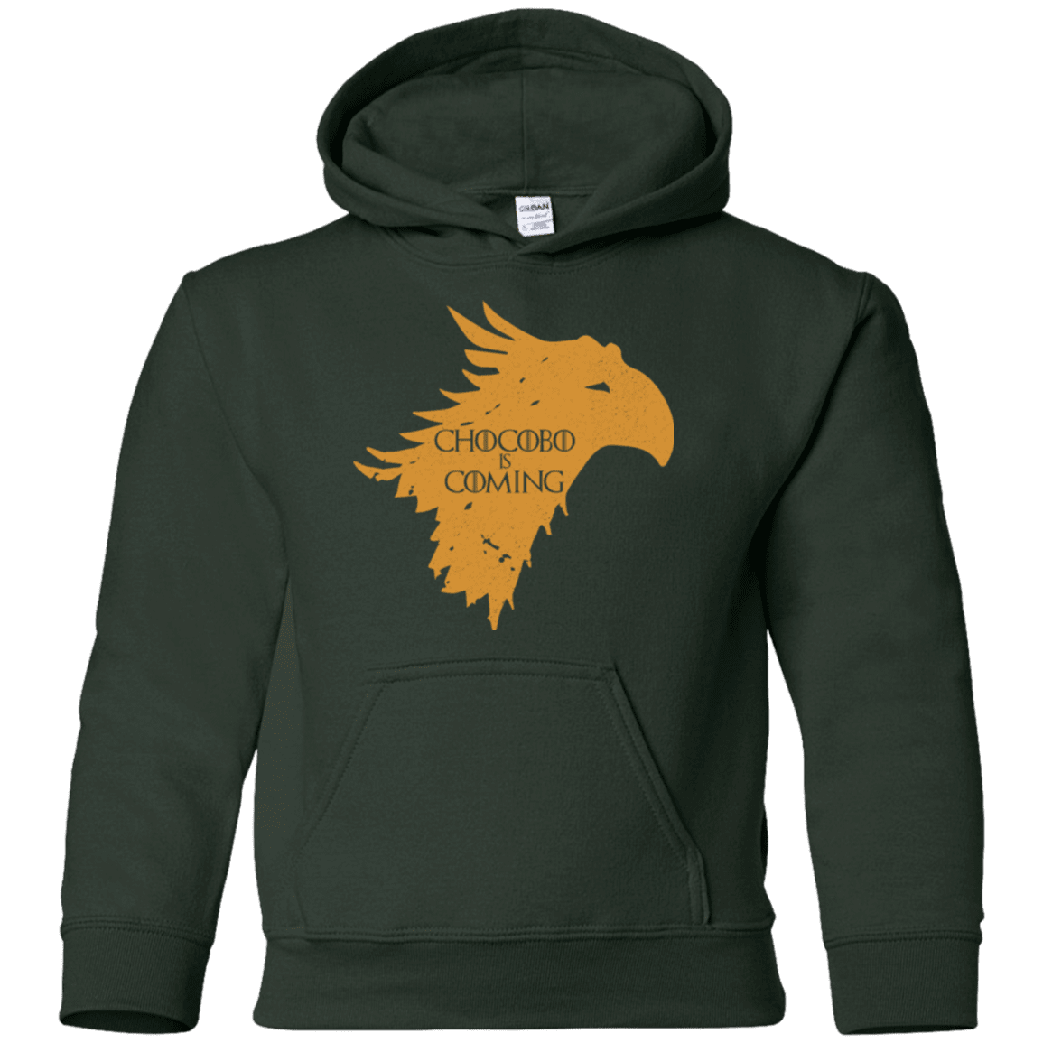 Sweatshirts Forest Green / YS Chocobo is Coming Youth Hoodie