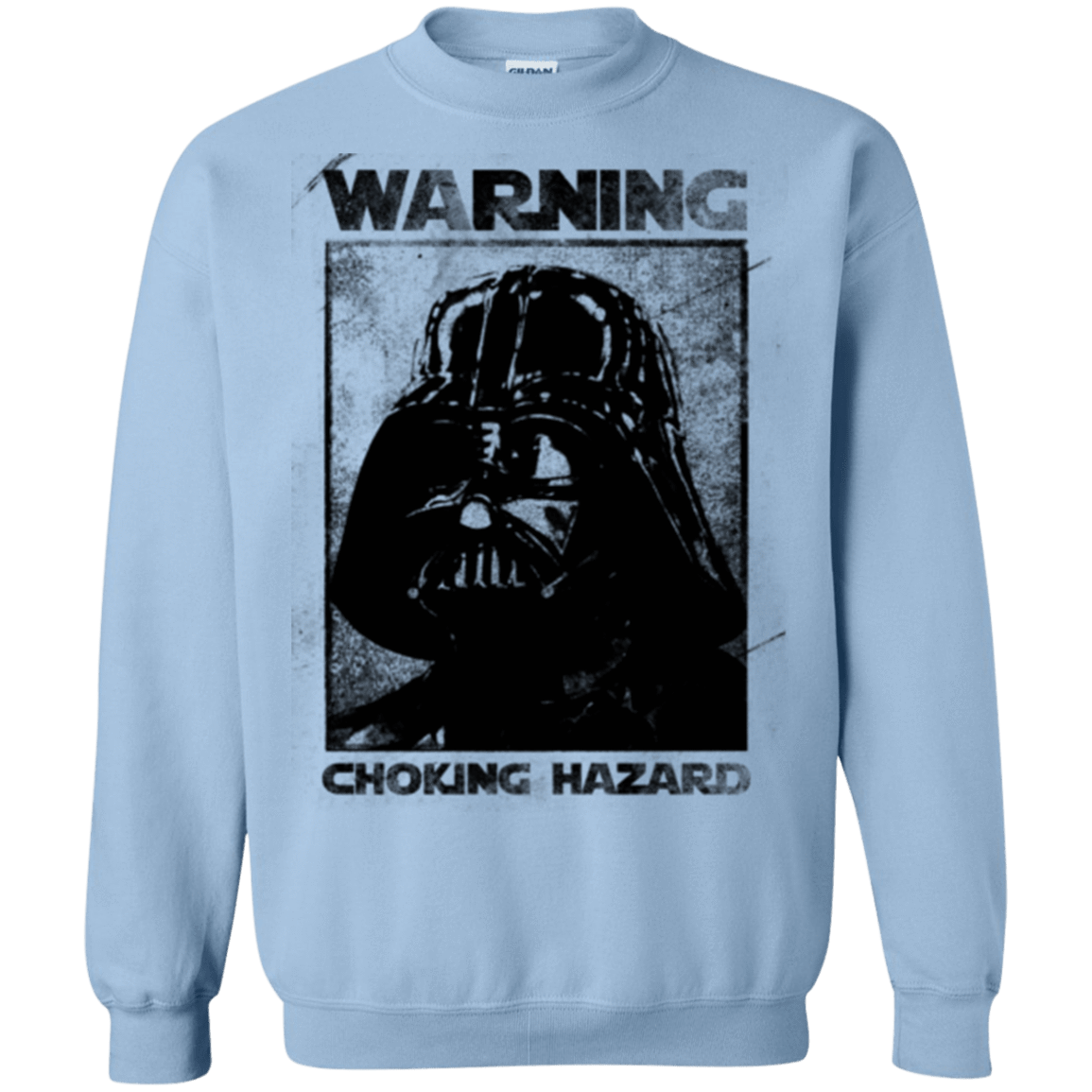 Sweatshirts Light Blue / Small Choking Hazard Crewneck Sweatshirt