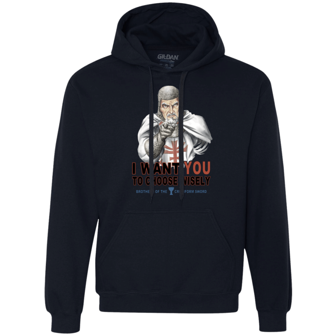 Sweatshirts Navy / Small Choose Wisely Premium Fleece Hoodie