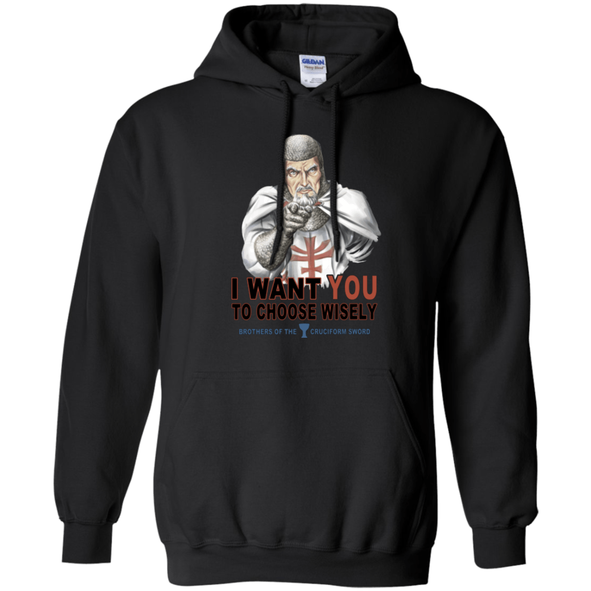 Sweatshirts Black / Small Choose Wisely Pullover Hoodie