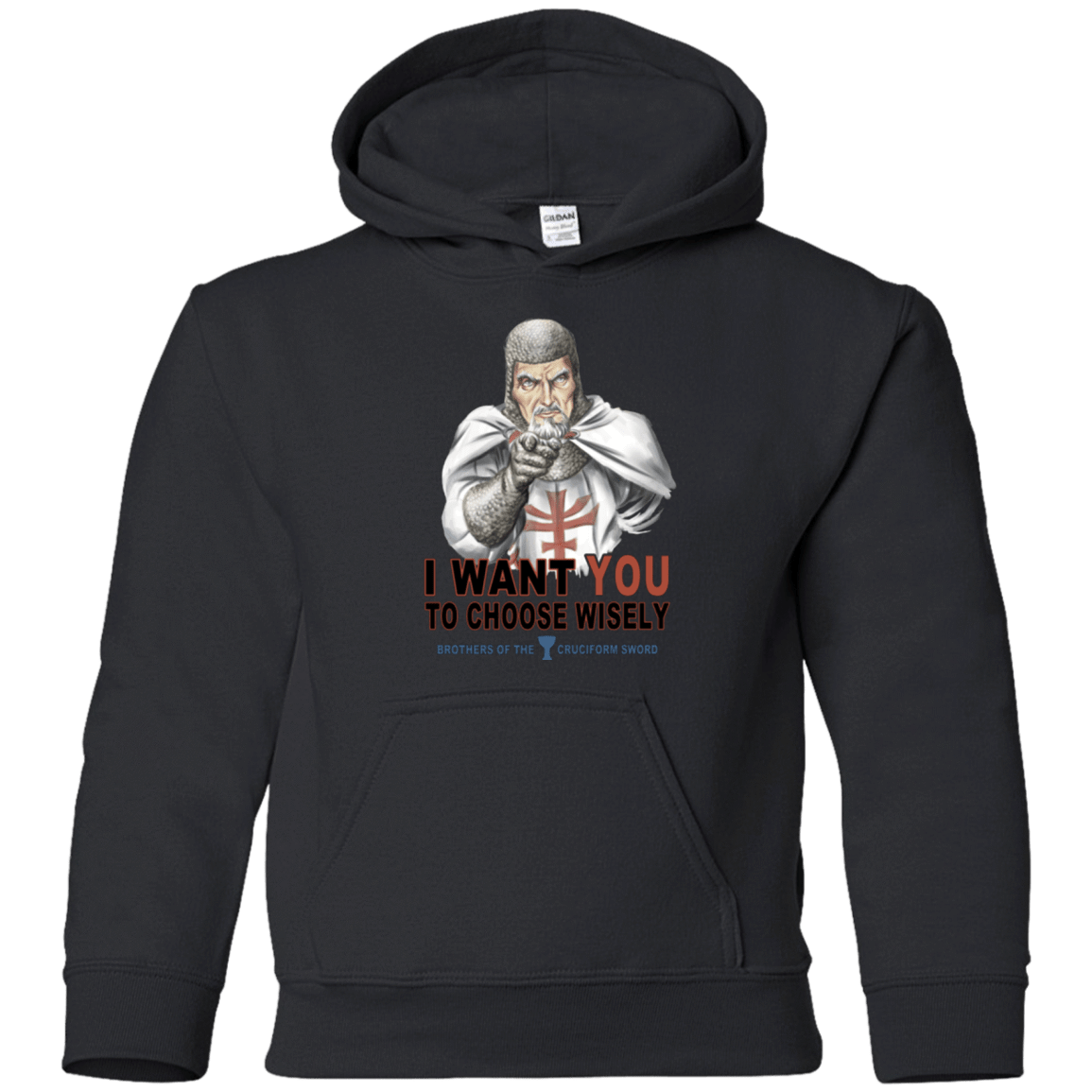 Sweatshirts Black / YS Choose Wisely Youth Hoodie