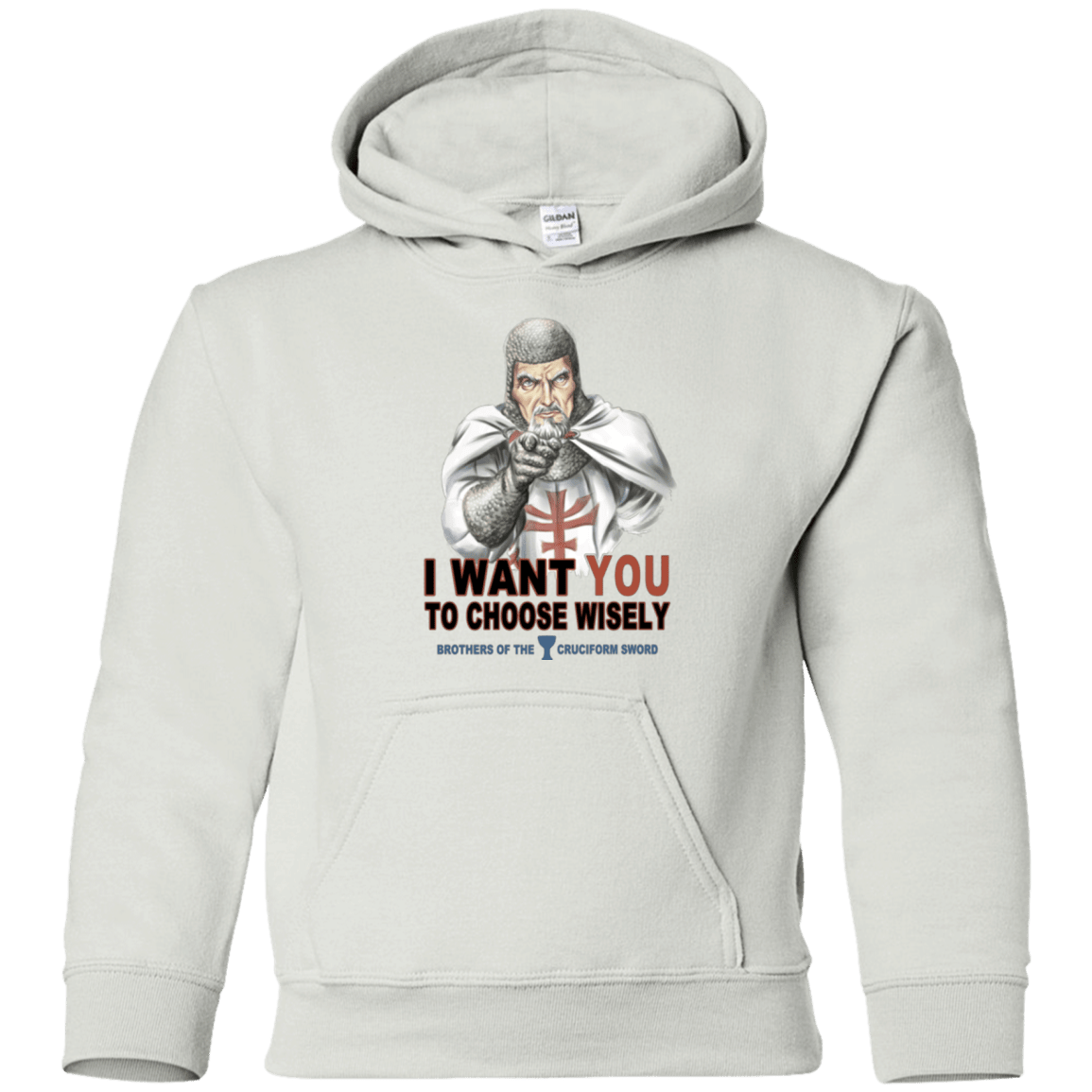 Sweatshirts White / YS Choose Wisely Youth Hoodie