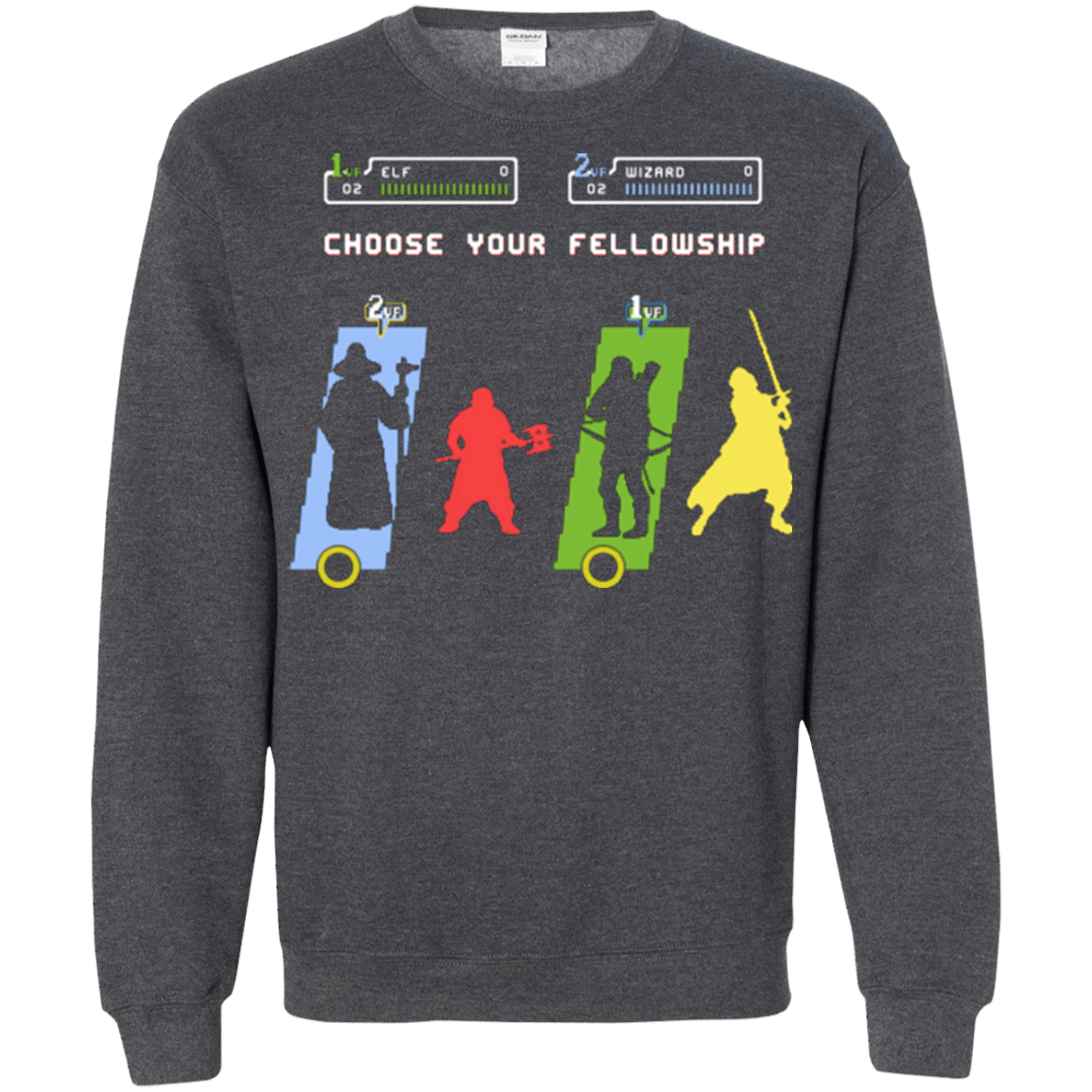 Sweatshirts Dark Heather / Small Choose your Fellowship Crewneck Sweatshirt