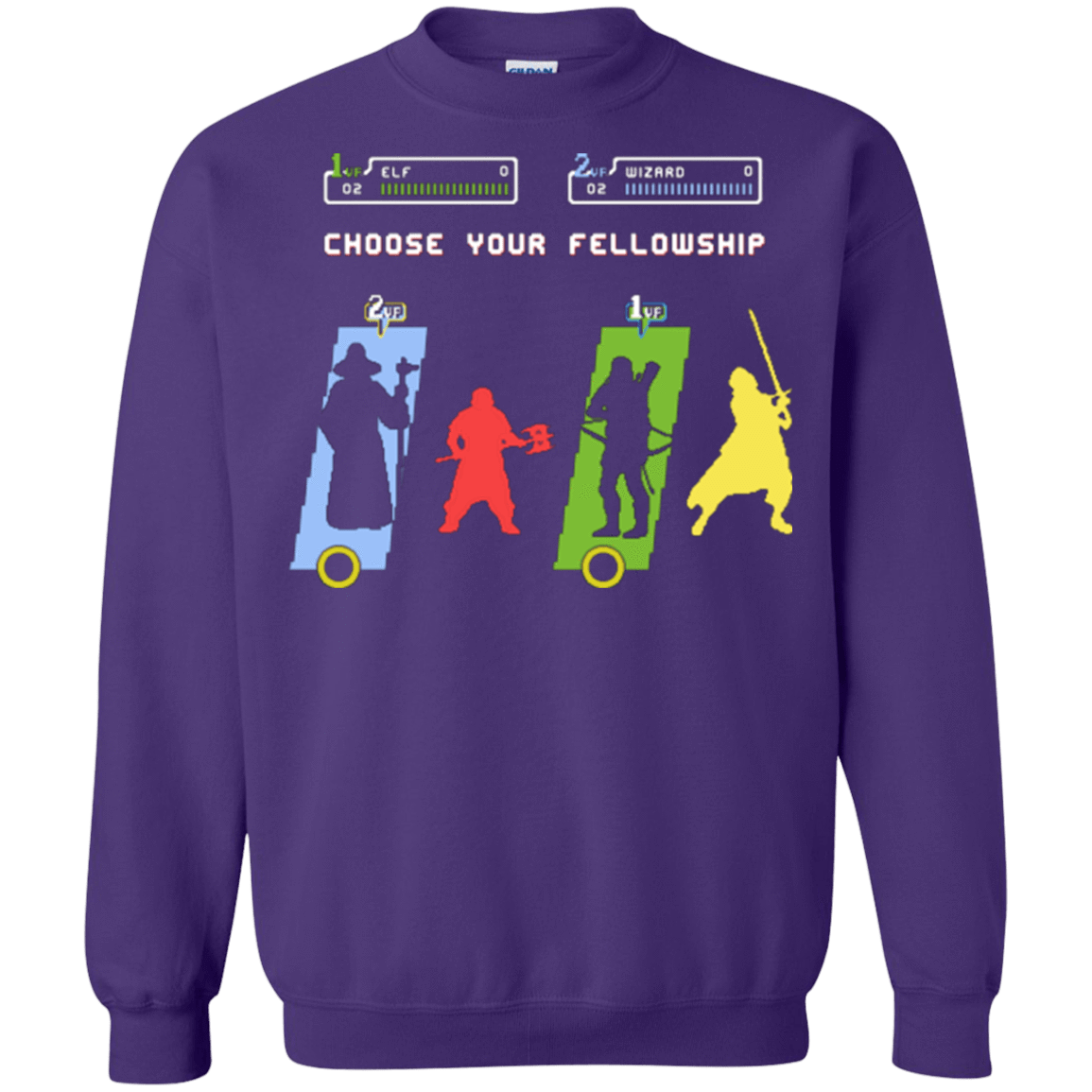 Sweatshirts Purple / Small Choose your Fellowship Crewneck Sweatshirt