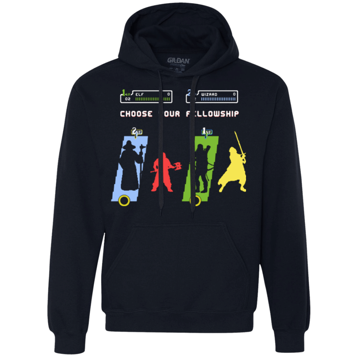 Sweatshirts Navy / Small Choose your Fellowship Premium Fleece Hoodie