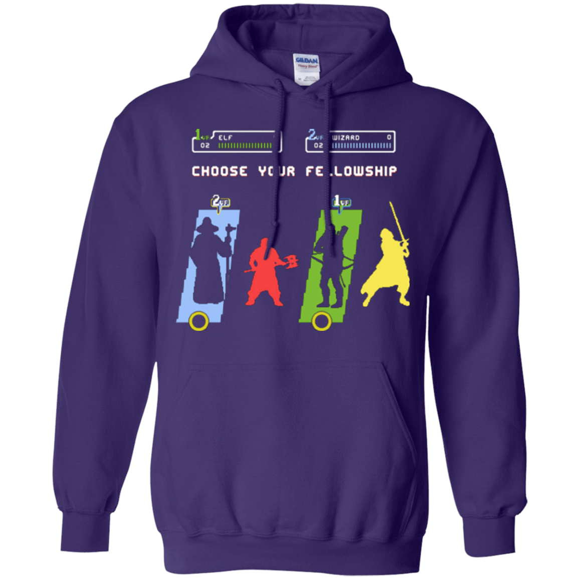 Sweatshirts Purple / Small Choose your Fellowship Pullover Hoodie
