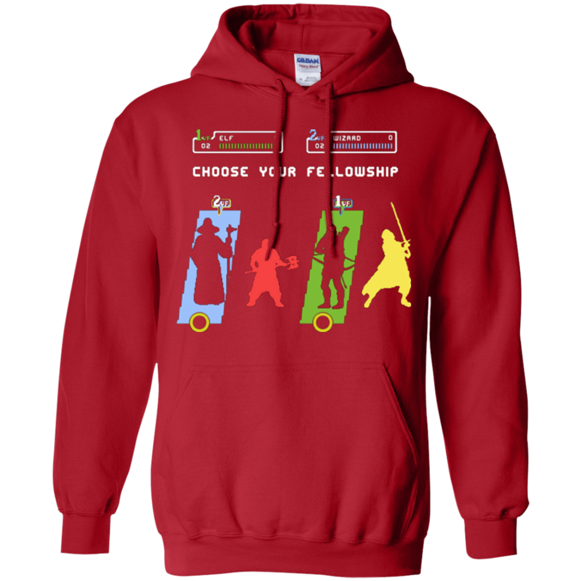 Sweatshirts Red / Small Choose your Fellowship Pullover Hoodie