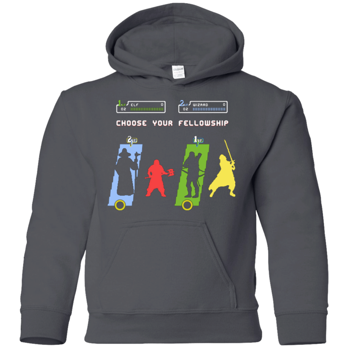 Sweatshirts Charcoal / YS Choose your Fellowship Youth Hoodie