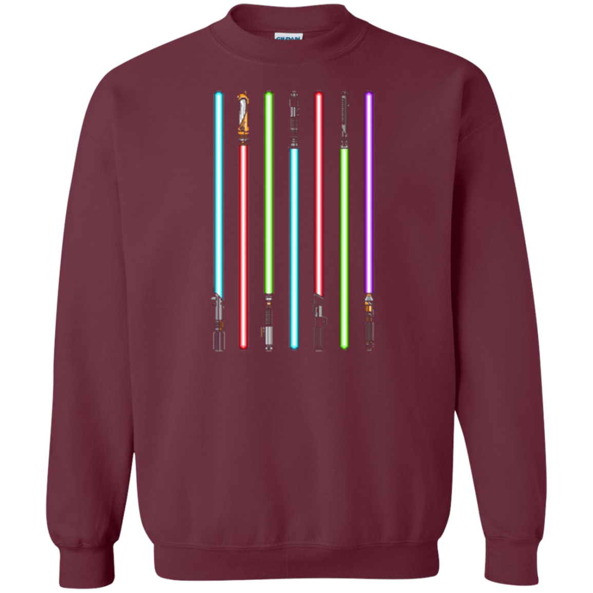 Sweatshirts Maroon / Small Choose Your Saber Crewneck Sweatshirt