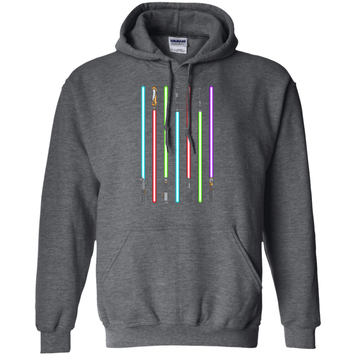 Sweatshirts Dark Heather / Small Choose Your Saber Pullover Hoodie