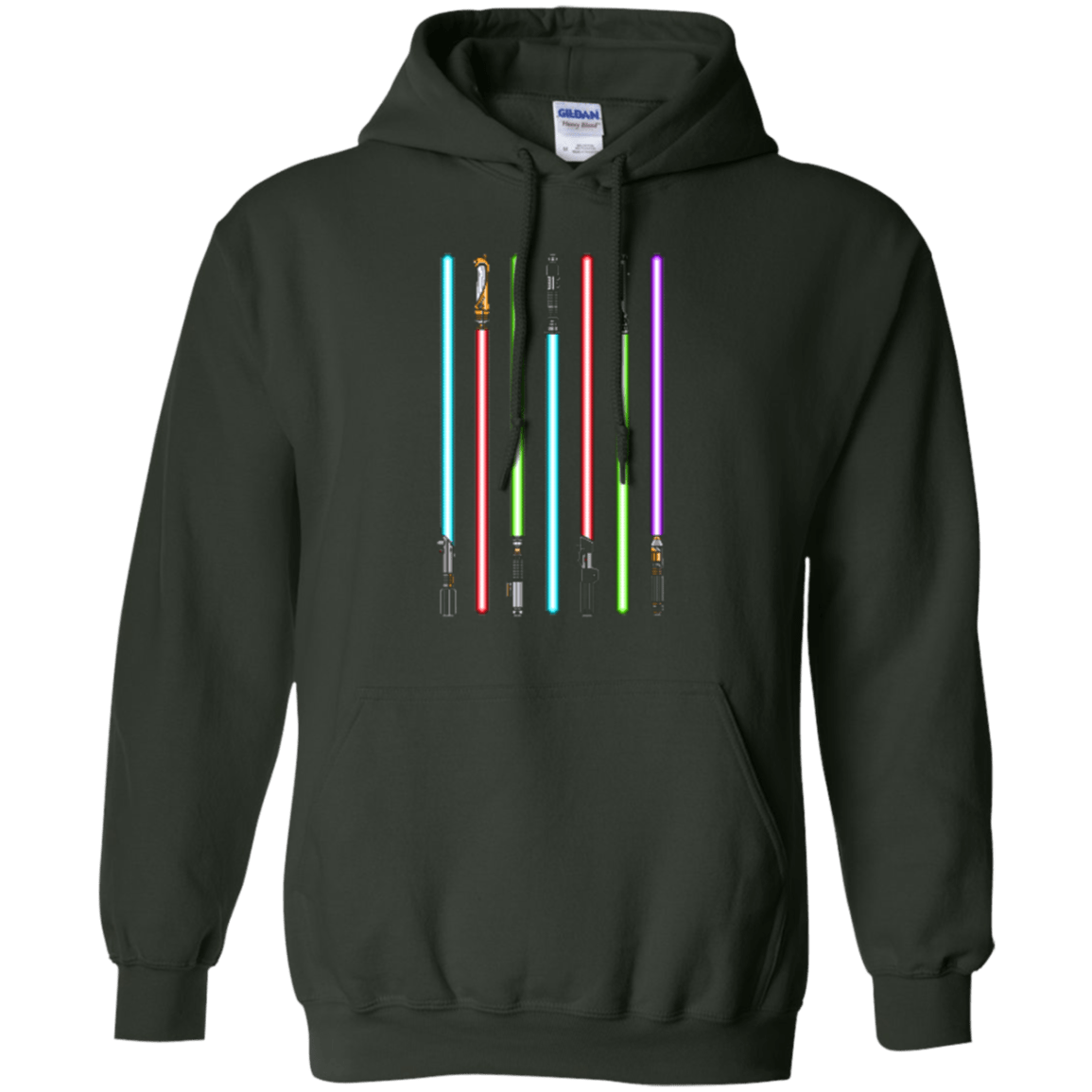Sweatshirts Forest Green / Small Choose Your Saber Pullover Hoodie