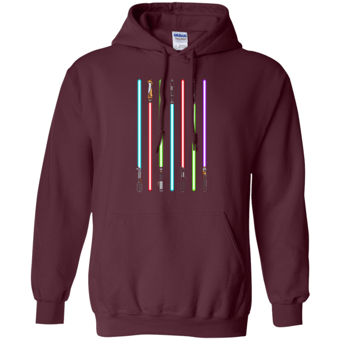 Sweatshirts Maroon / Small Choose Your Saber Pullover Hoodie