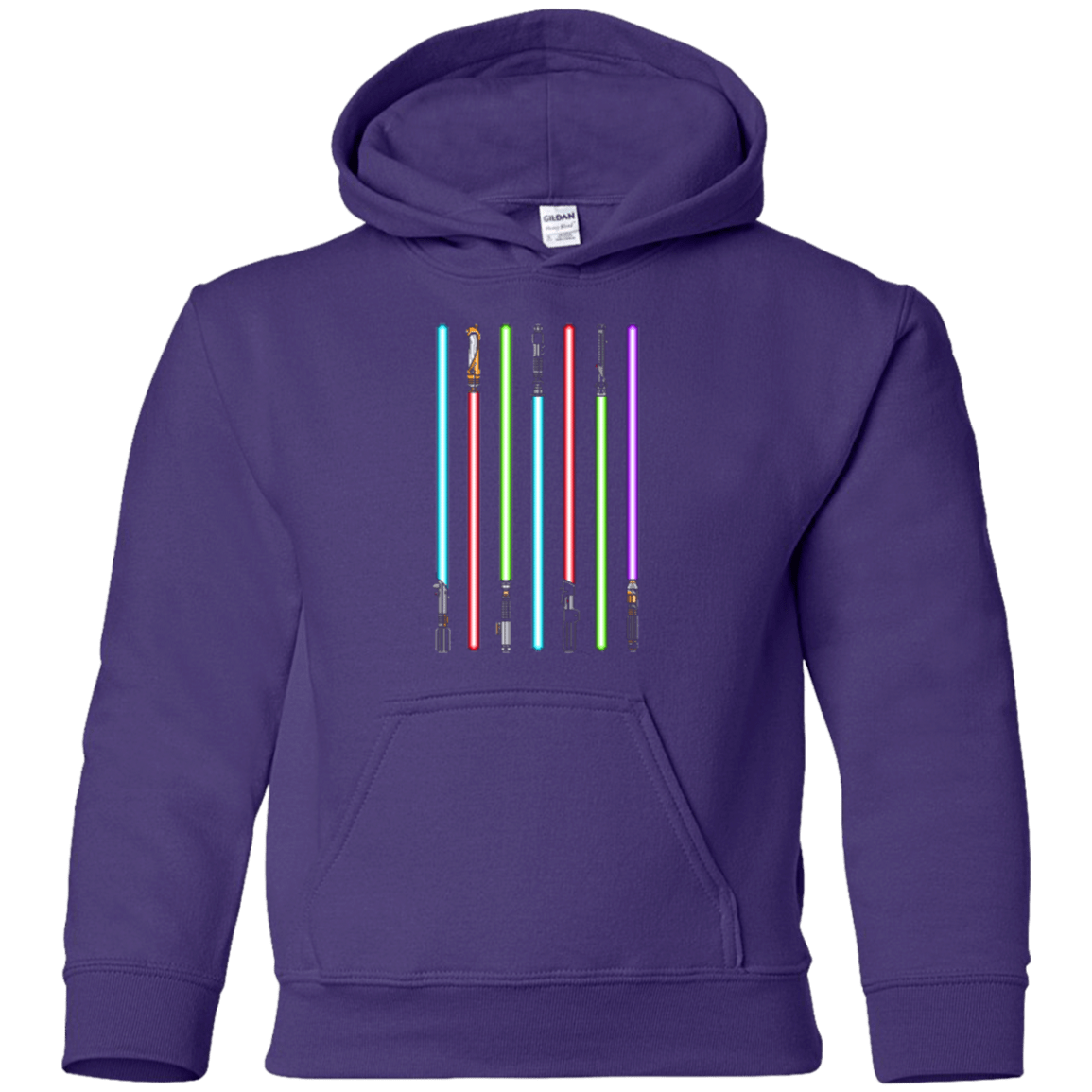 Sweatshirts Purple / YS Choose Your Saber Youth Hoodie