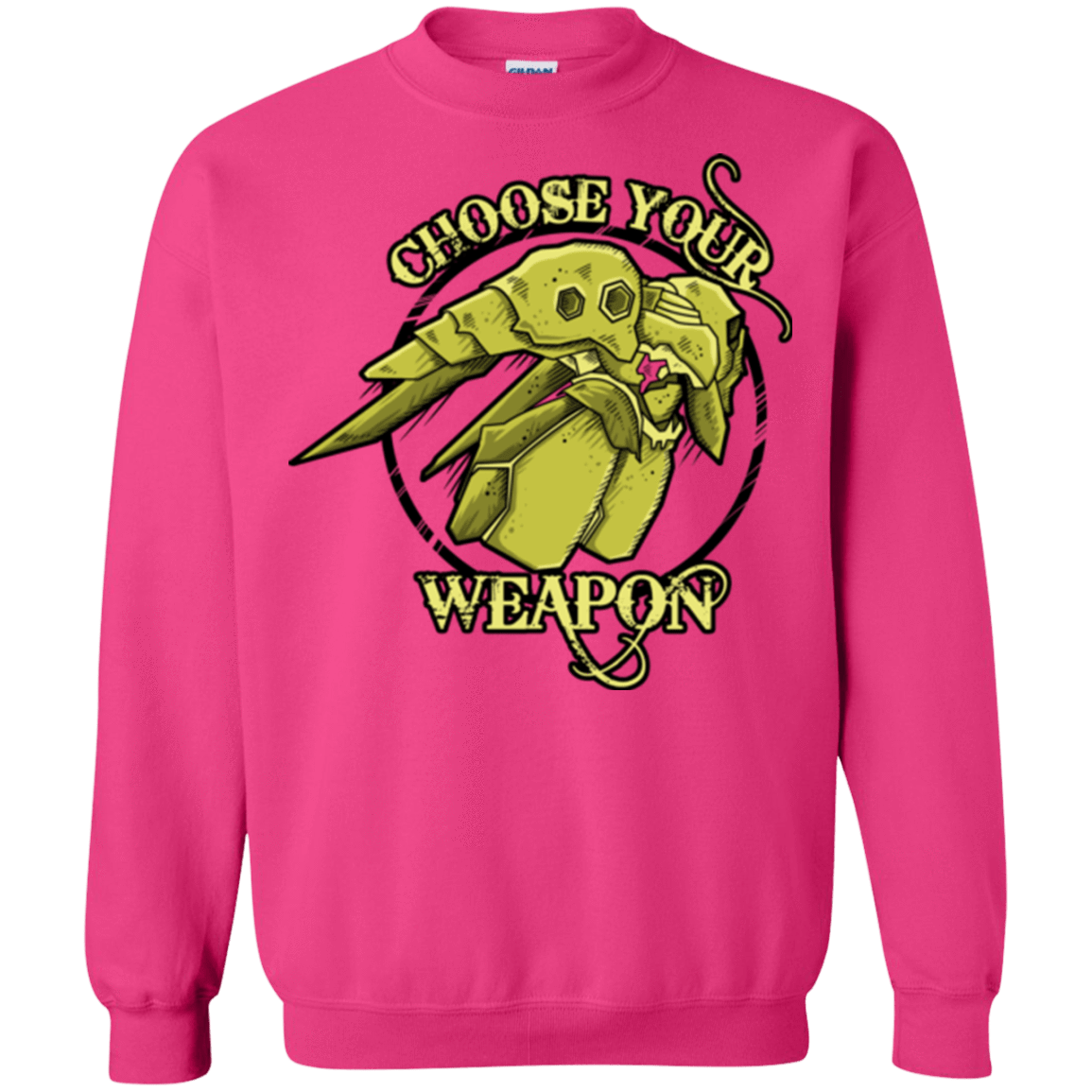 Sweatshirts Heliconia / Small CHOOSE YOUR WEAPON Crewneck Sweatshirt