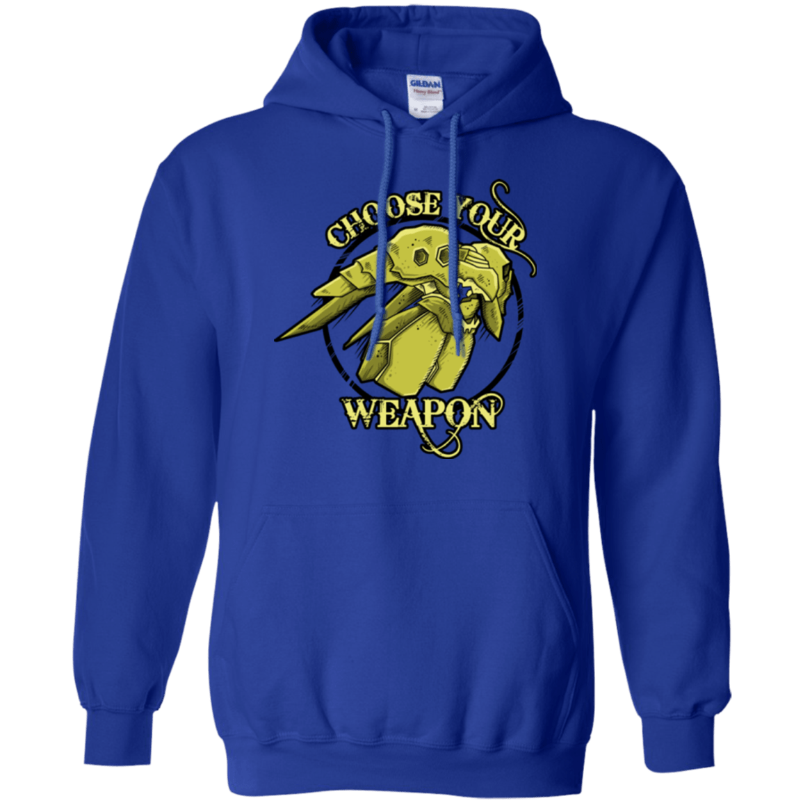 Sweatshirts Royal / Small CHOOSE YOUR WEAPON Pullover Hoodie