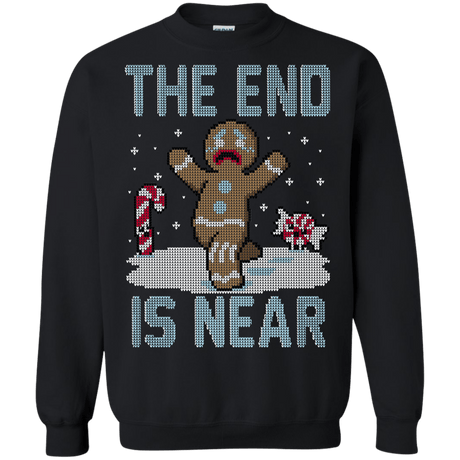 Sweatshirts Black / S Christmas Is Near Crewneck Sweatshirt