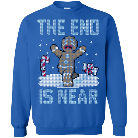 Sweatshirts Royal / S Christmas Is Near Crewneck Sweatshirt