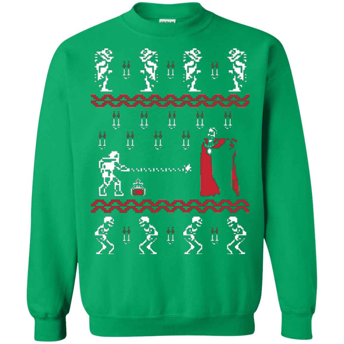 Sweatshirts Irish Green / Small Christmasvania Crewneck Sweatshirt