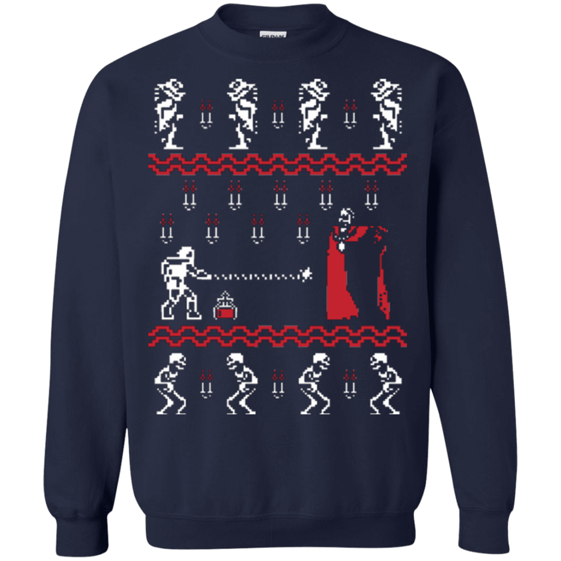 Sweatshirts Navy / Small Christmasvania Crewneck Sweatshirt