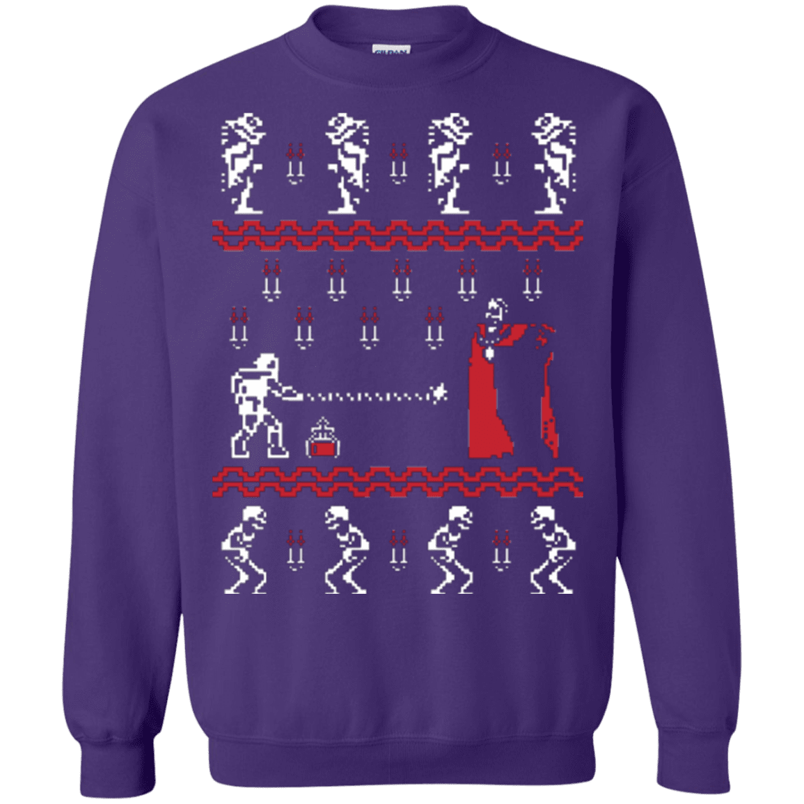 Sweatshirts Purple / Small Christmasvania Crewneck Sweatshirt