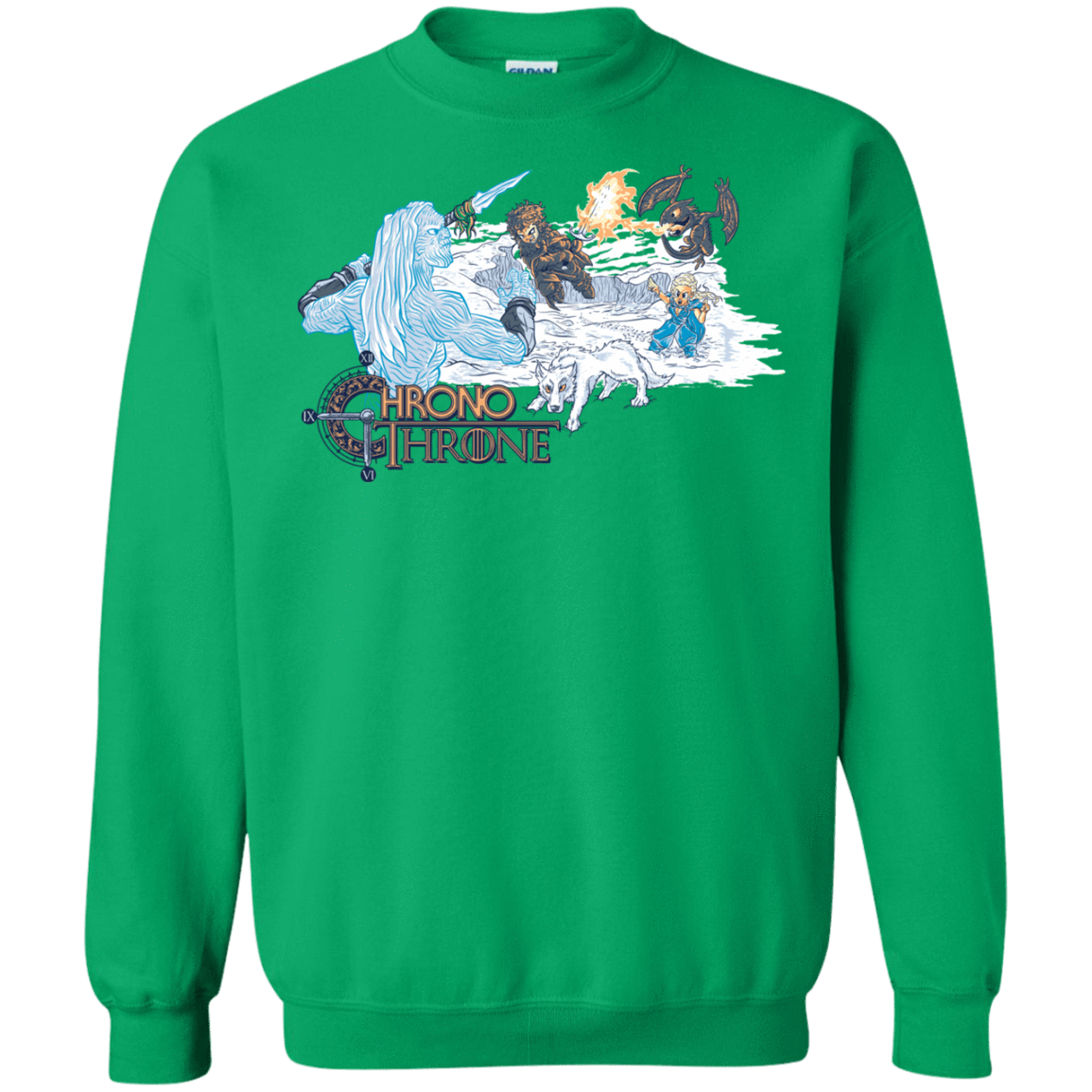 Sweatshirts Irish Green / Small Chrono Throne Crewneck Sweatshirt
