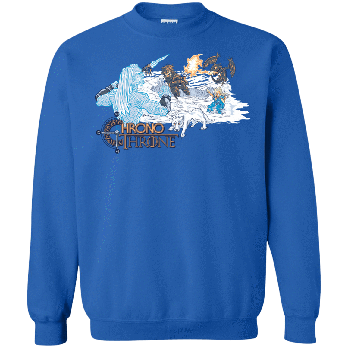 Sweatshirts Royal / Small Chrono Throne Crewneck Sweatshirt