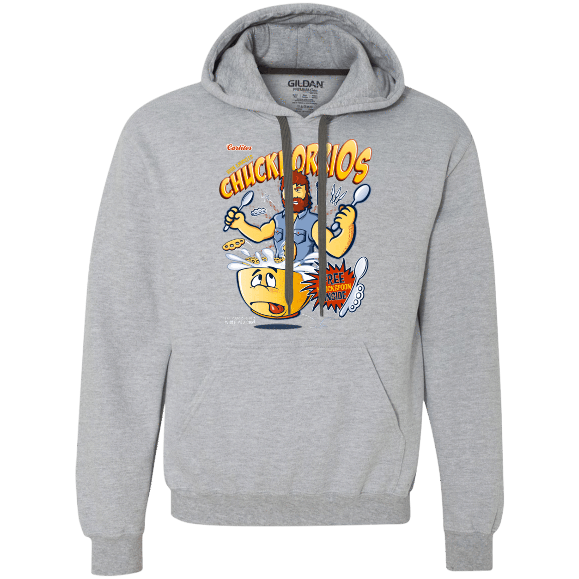 Sweatshirts Sport Grey / S ChucknorriOs Premium Fleece Hoodie