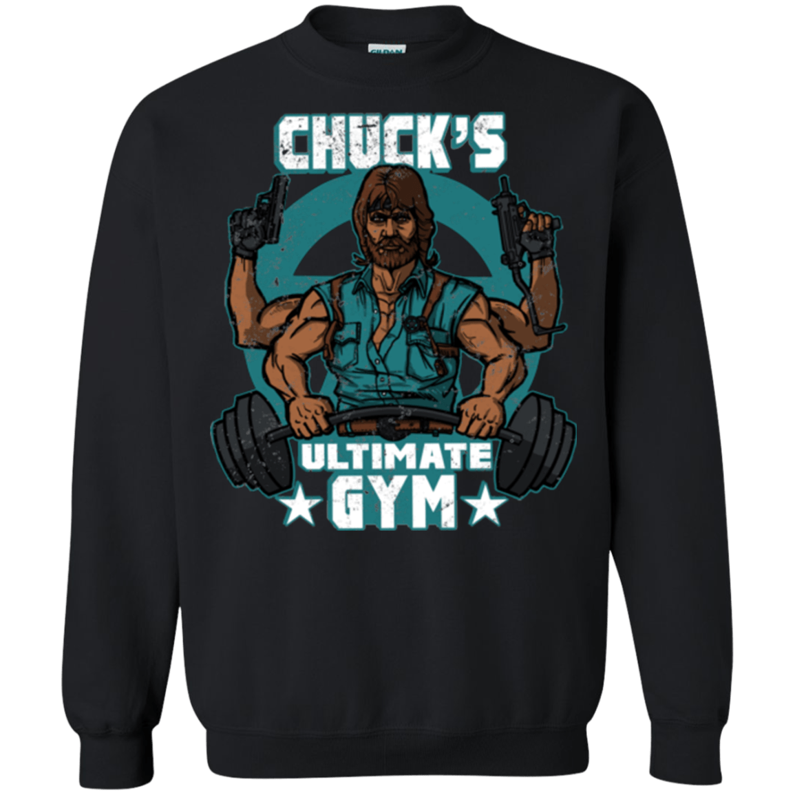 Sweatshirts Black / Small Chucks Ultimate Gym Crewneck Sweatshirt