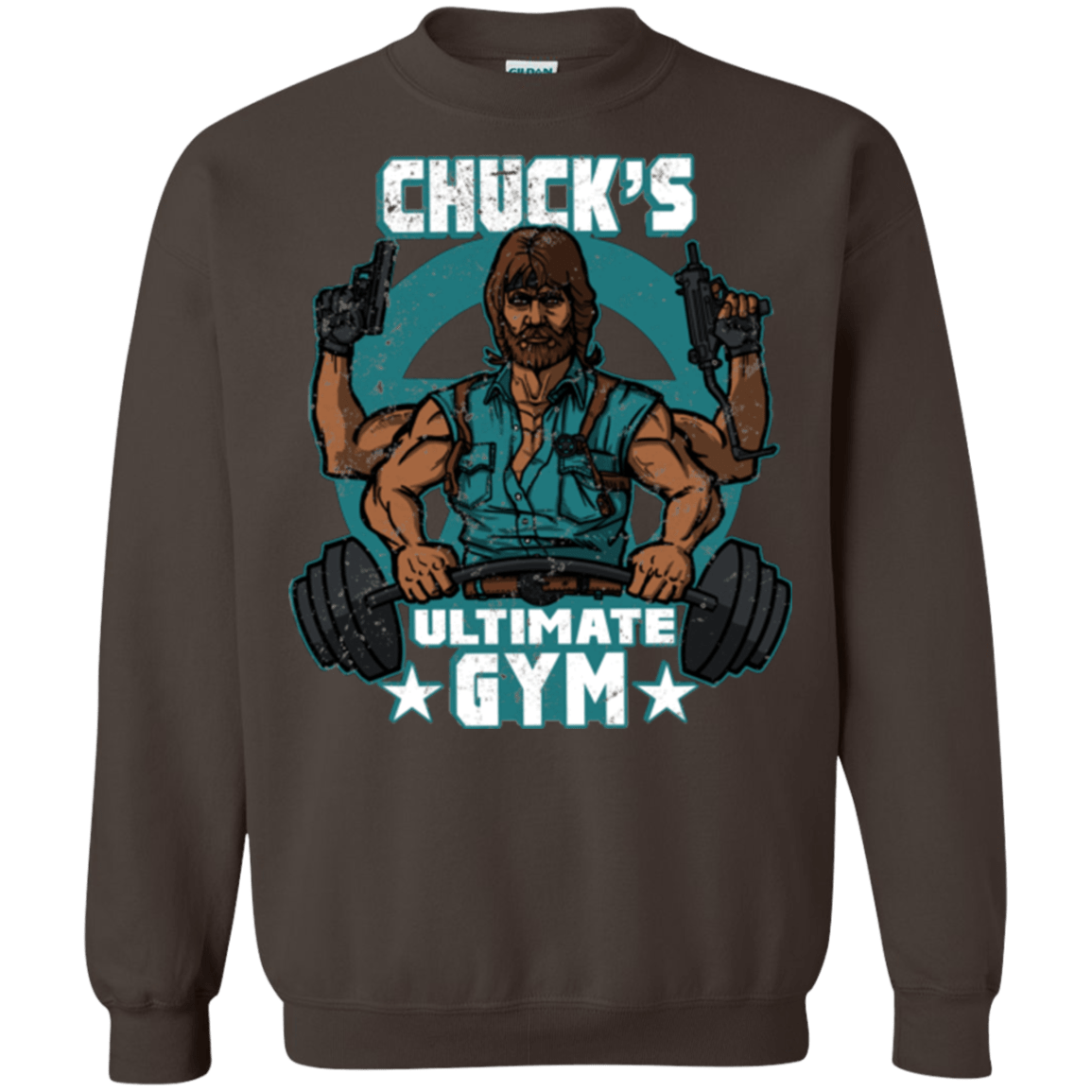Sweatshirts Dark Chocolate / Small Chucks Ultimate Gym Crewneck Sweatshirt