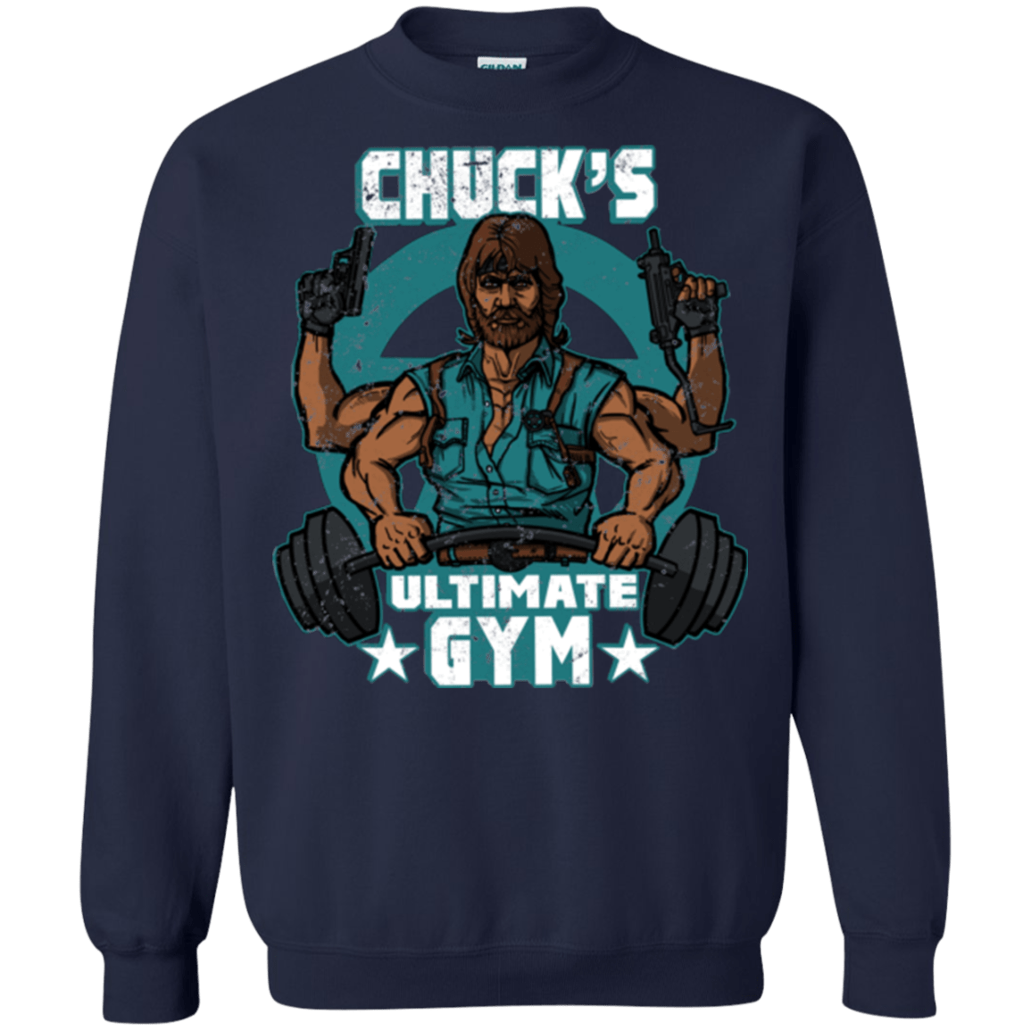 Sweatshirts Navy / Small Chucks Ultimate Gym Crewneck Sweatshirt