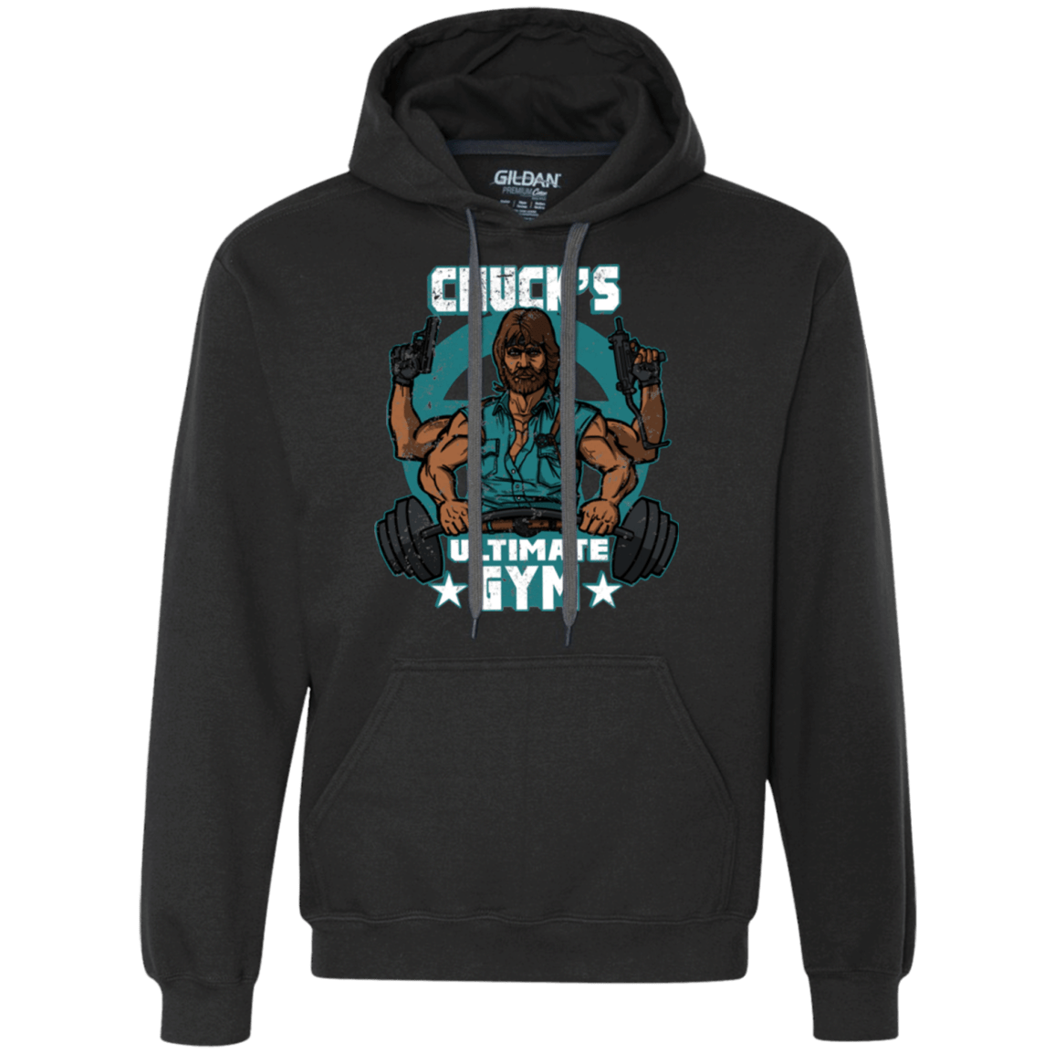 Sweatshirts Black / Small Chucks Ultimate Gym Premium Fleece Hoodie