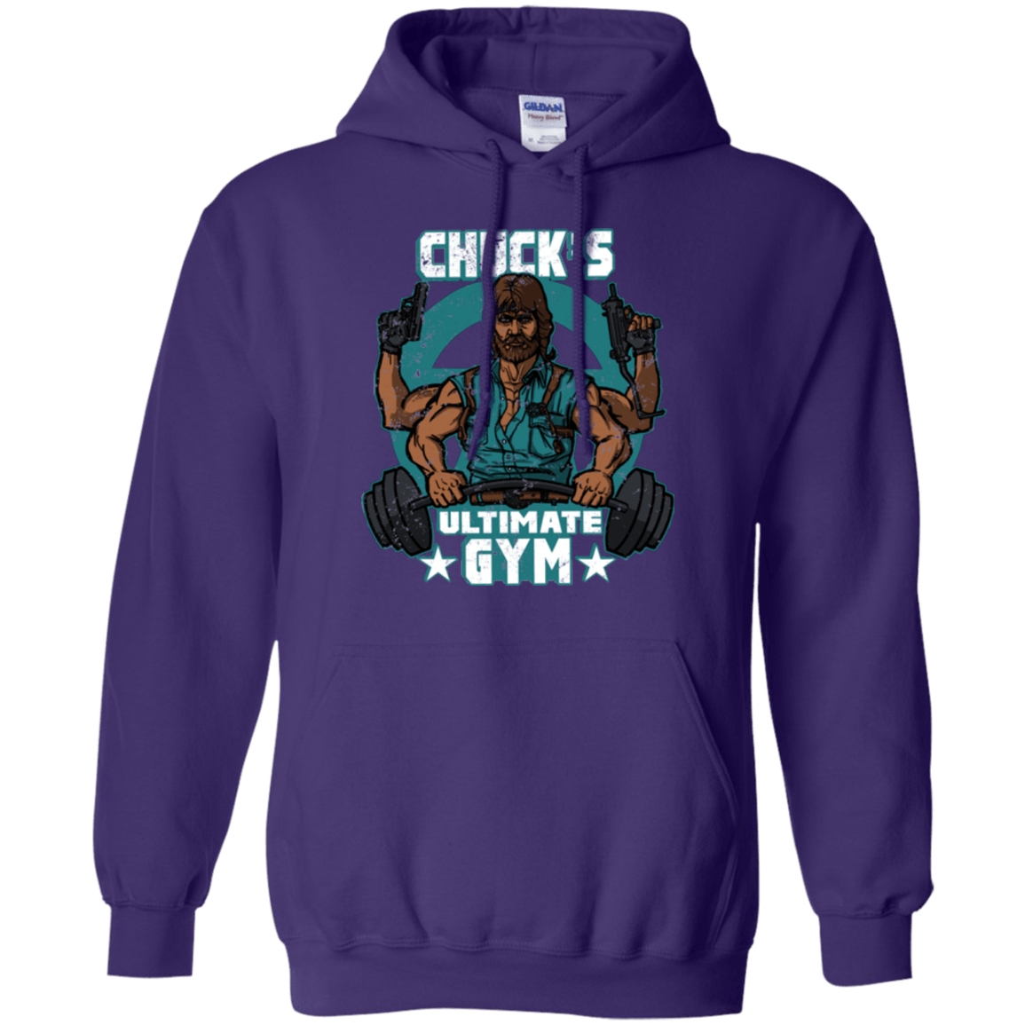 Sweatshirts Purple / Small Chucks Ultimate Gym Pullover Hoodie