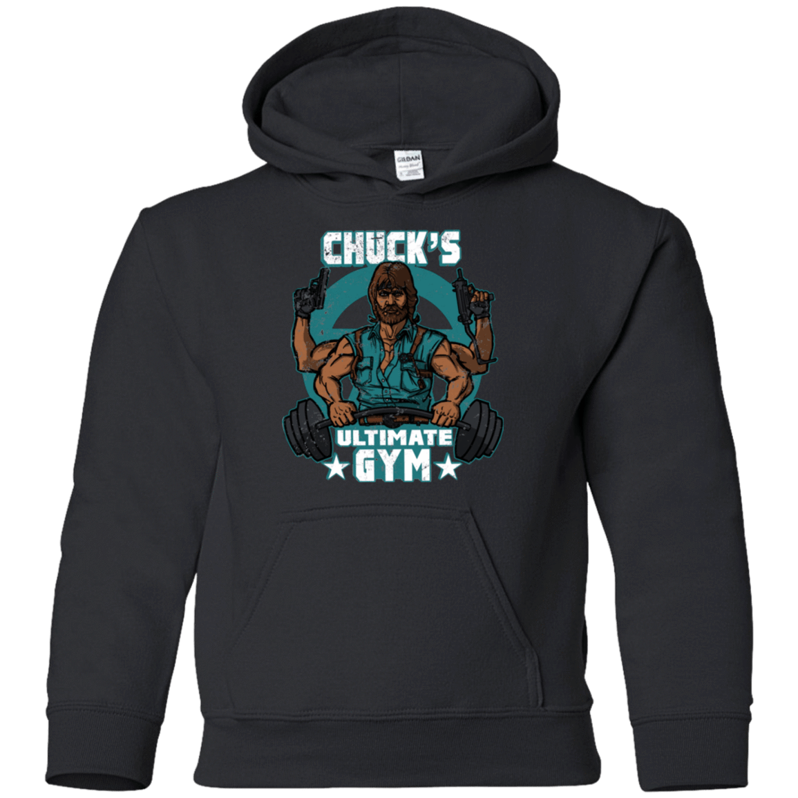 Sweatshirts Black / YS Chucks Ultimate Gym Youth Hoodie