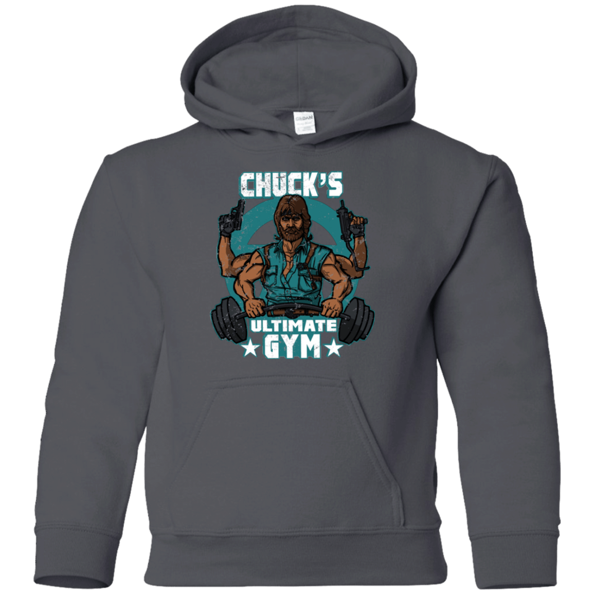 Sweatshirts Charcoal / YS Chucks Ultimate Gym Youth Hoodie