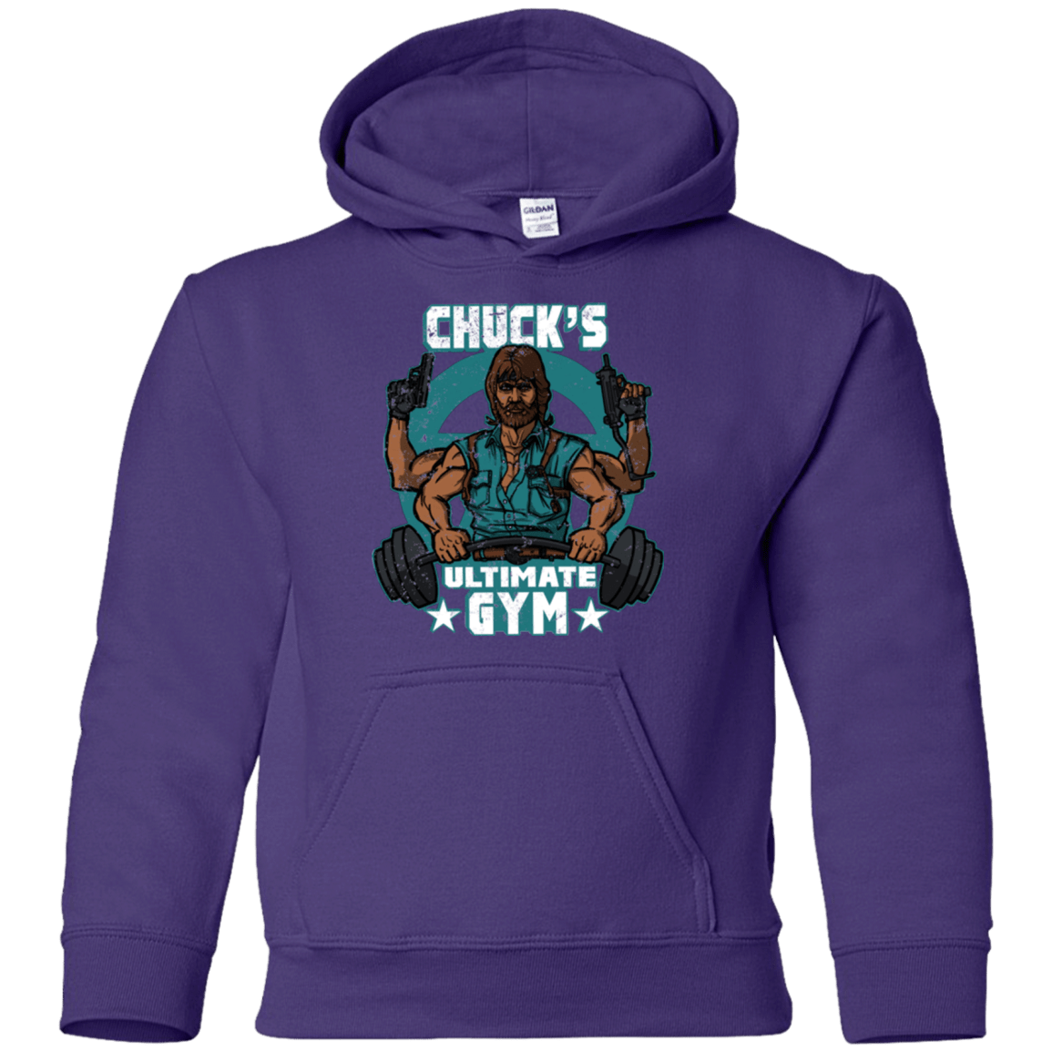 Sweatshirts Purple / YS Chucks Ultimate Gym Youth Hoodie