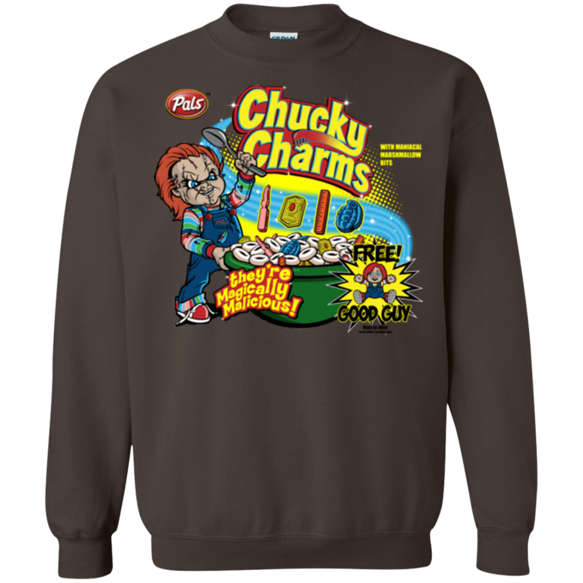 Sweatshirts Dark Chocolate / Small Chucky Charms Crewneck Sweatshirt