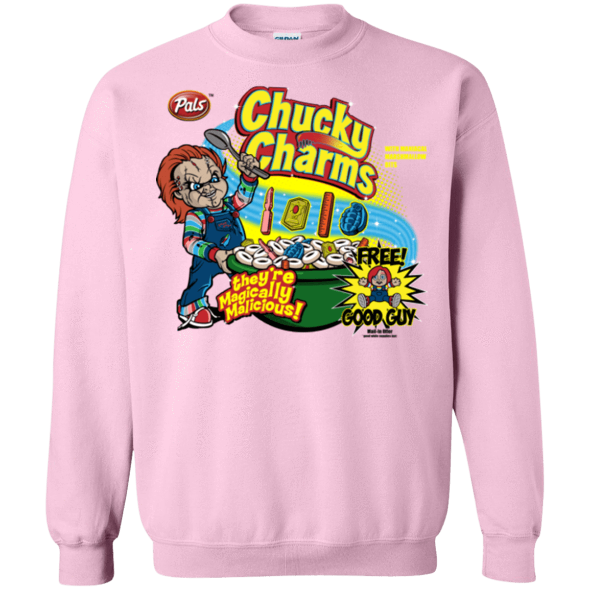 Sweatshirts Light Pink / Small Chucky Charms Crewneck Sweatshirt
