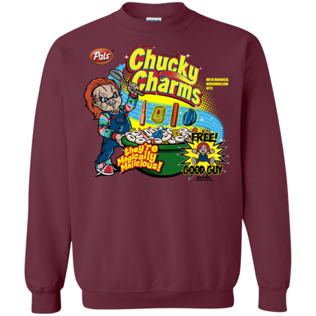 Sweatshirts Maroon / Small Chucky Charms Crewneck Sweatshirt