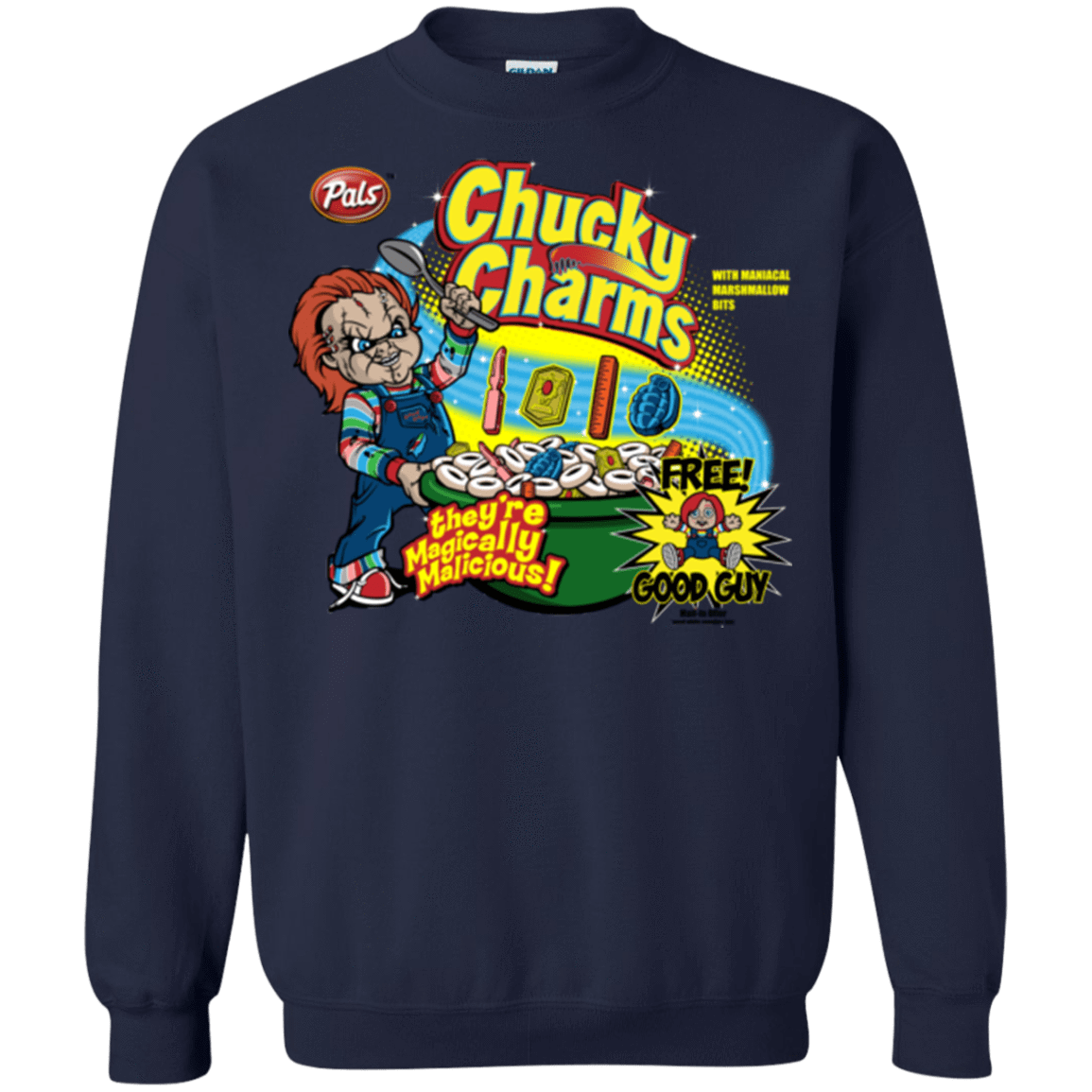 Sweatshirts Navy / Small Chucky Charms Crewneck Sweatshirt