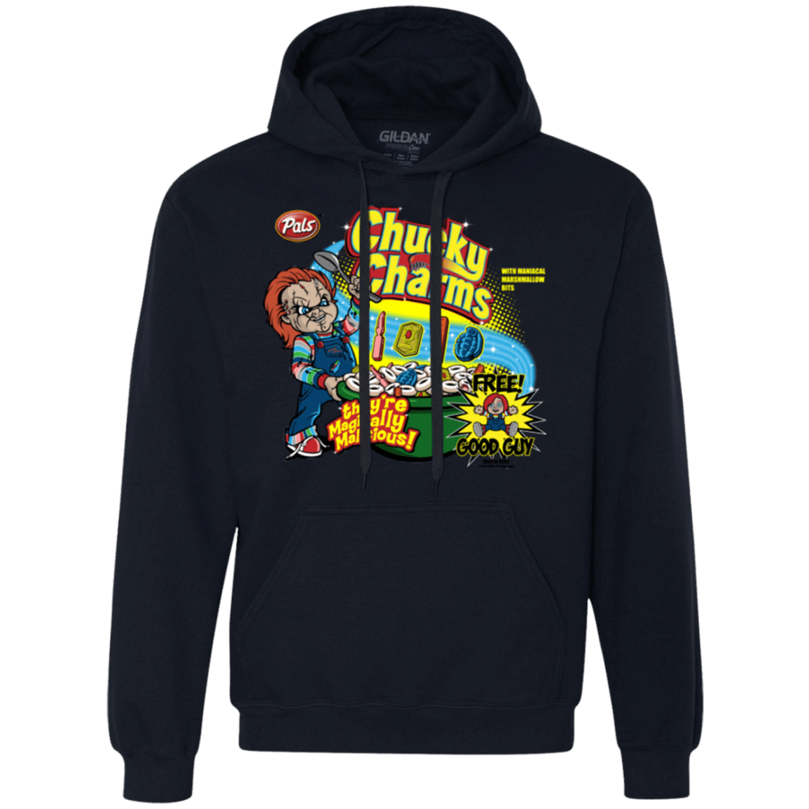 Sweatshirts Navy / Small Chucky Charms Premium Fleece Hoodie