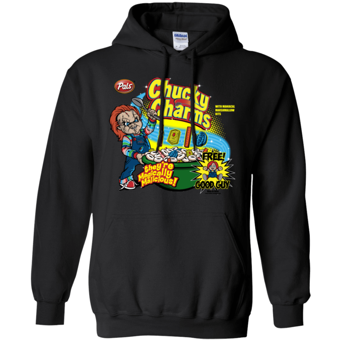 Sweatshirts Black / Small Chucky Charms Pullover Hoodie