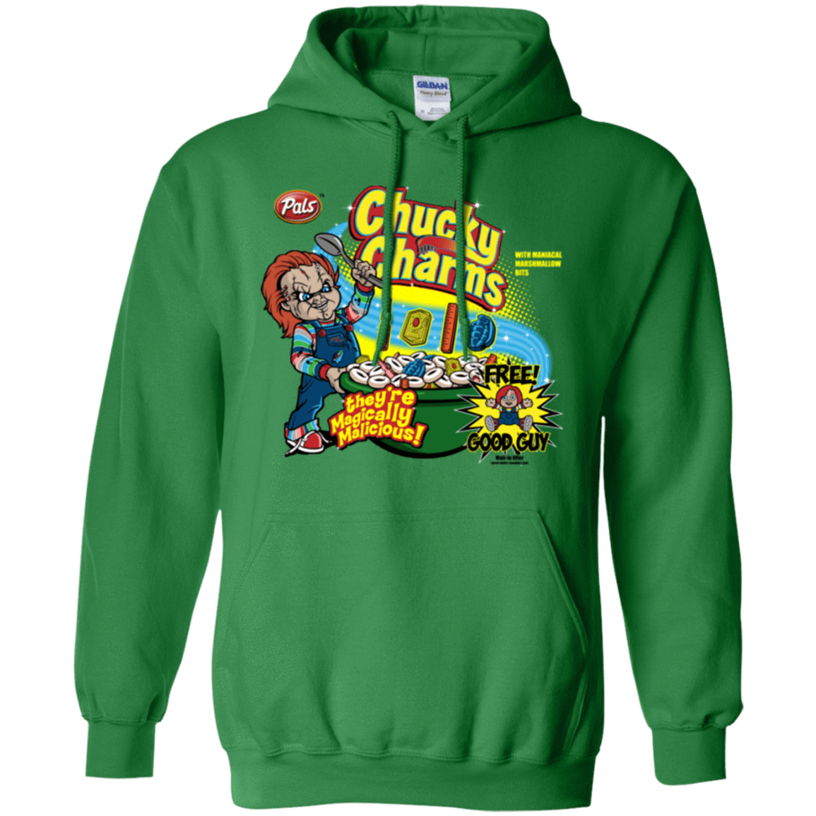 Sweatshirts Irish Green / Small Chucky Charms Pullover Hoodie