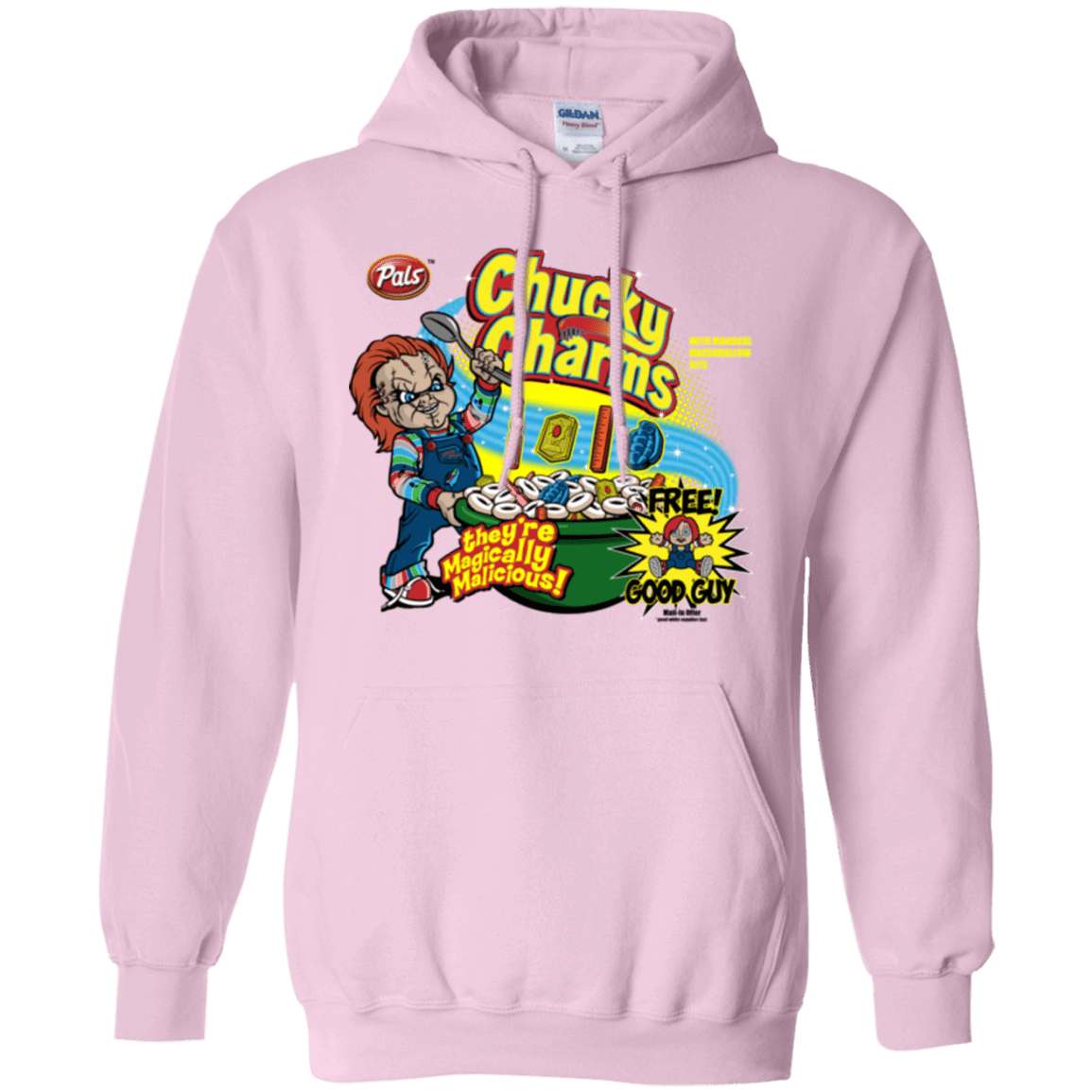 Sweatshirts Light Pink / Small Chucky Charms Pullover Hoodie