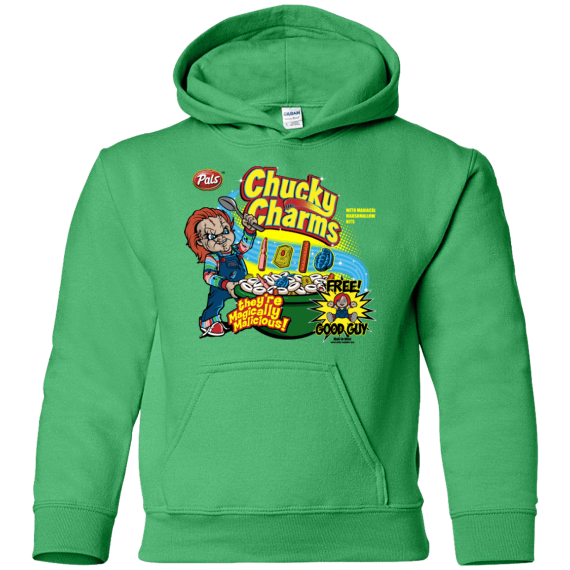 Sweatshirts Irish Green / YS Chucky Charms Youth Hoodie