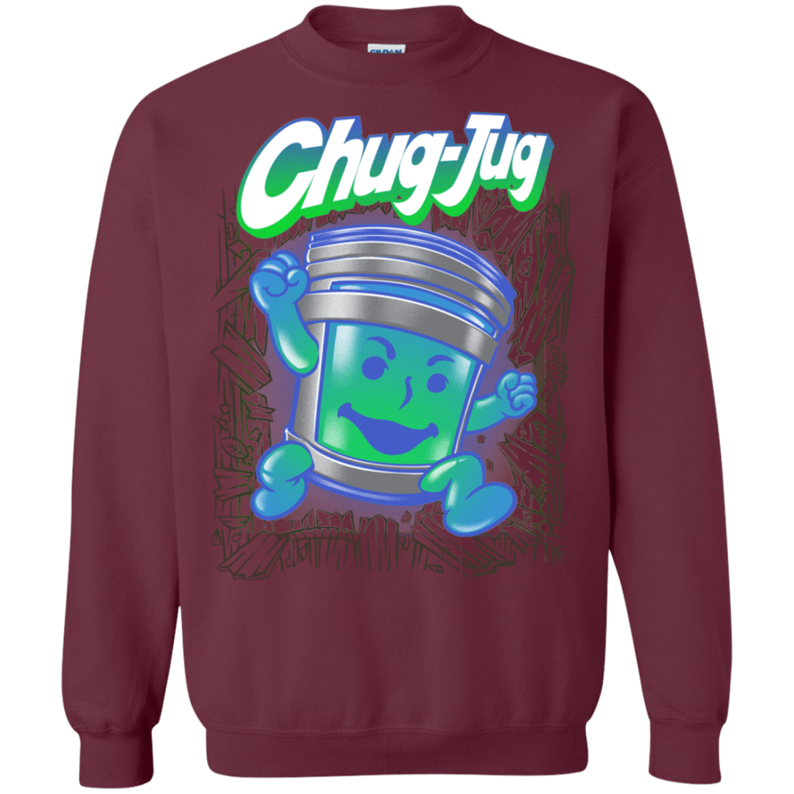 Sweatshirts Maroon / S Chug-Jug Crewneck Sweatshirt