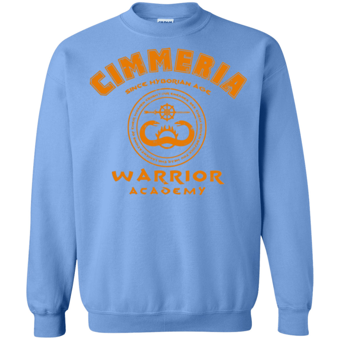 Sweatshirts Carolina Blue / Small Cimmeria Warrior Academy Crewneck Sweatshirt