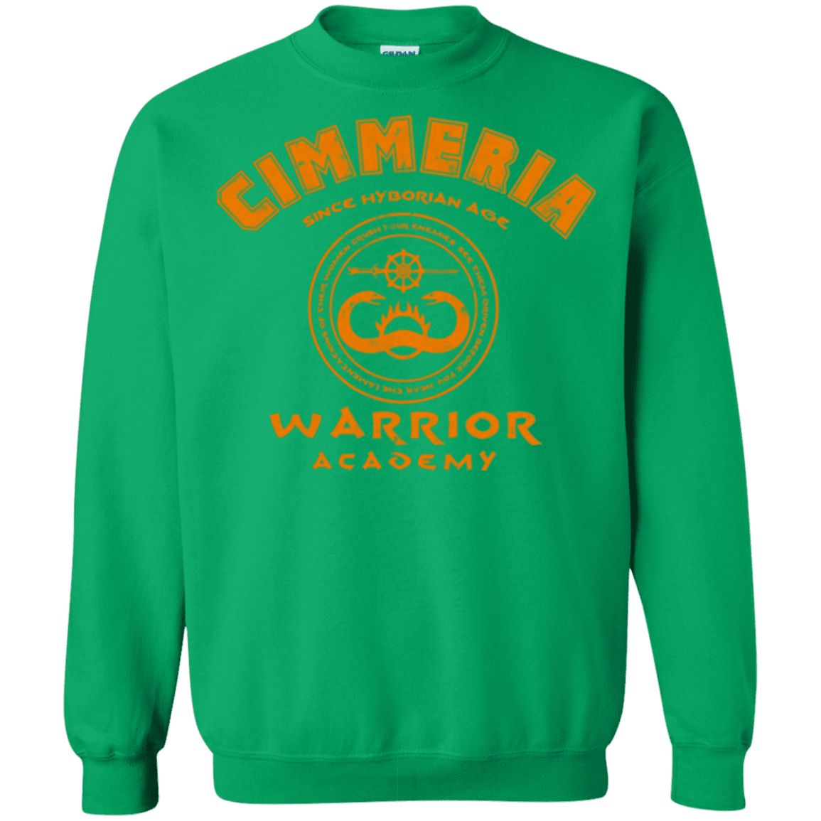 Sweatshirts Irish Green / Small Cimmeria Warrior Academy Crewneck Sweatshirt